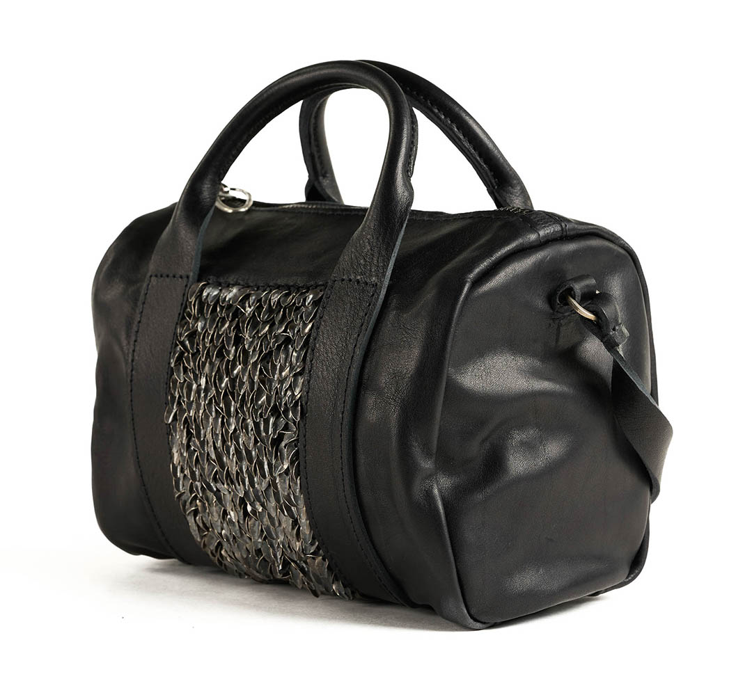 daniele basta leather and silver bags - 45